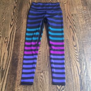 K-Deer striped leggings - sneaker length